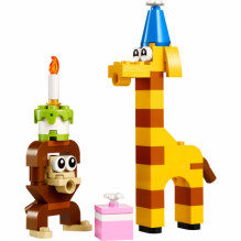 LEGO 30689 Gimtadienio šventės gyvūnai LEGO 30689 Gimtadienio šventės gyvūnai