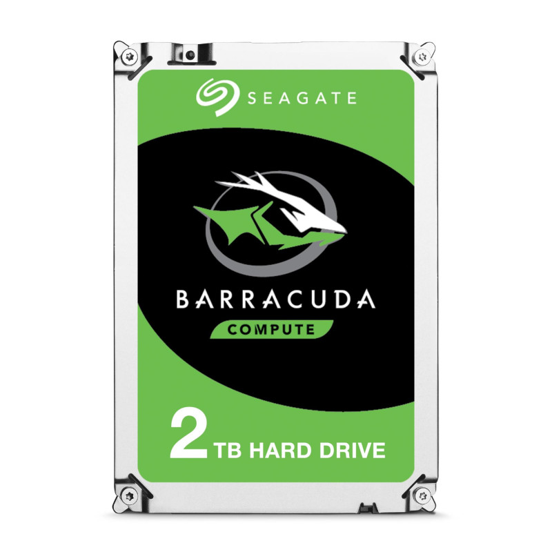 HDD, SEAGATE, Barracuda, 2TB, SATA 3.0, 256 MB, 7200 aps./min., Diskai / galvutės 1/2, 3,5', ST2000DM008