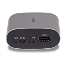 Adapteris - HDMI ARC Garso Adapteris, 192kHz, RCA, 3.5mm, Juodas