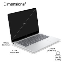 HP EliteBook 8 G2i CU5 325 / 16GB / 512SSD / W11 Pro 1J Gar (DE)