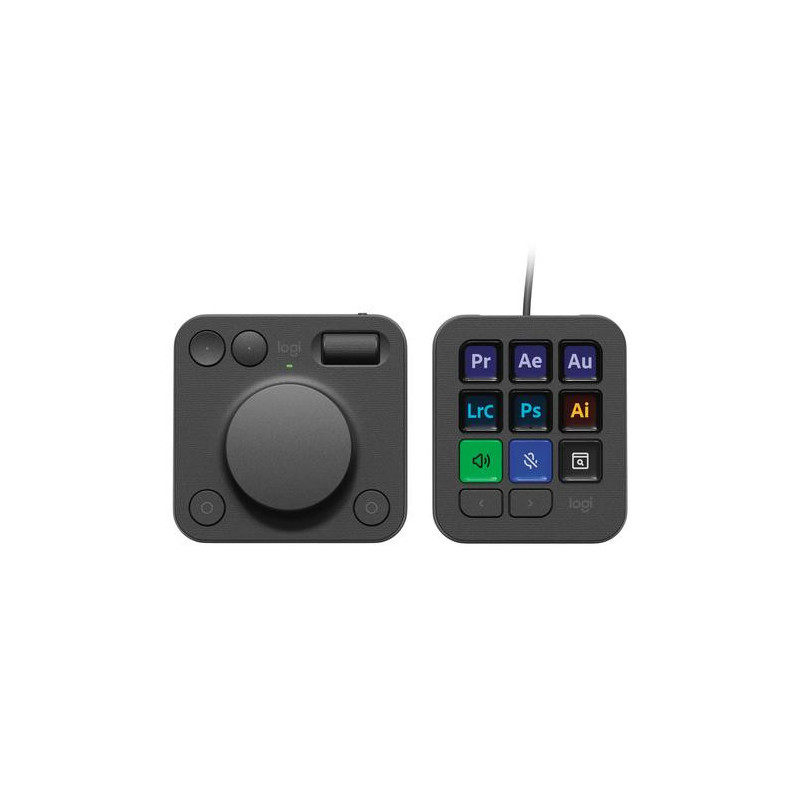 Logitech - MX Creative Console - Graphite
