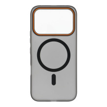 Case for Honor 600 / 600 Pro Go Orange compatible with MagSafe black Case for Honor 600 / 600 Pro Go Orange compatible with MagSafe black
