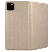 Mocco "Smart Magnet Book Case iPhone 11 Pro" Gold Mocco "Smart Magnet Book Case iPhone 11 Pro" Gold