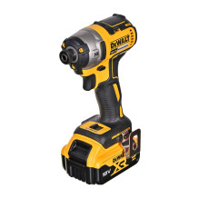 DeWALT DCF887P2-QW veržliasukis, juodas, geltonas, 1/4', 3250 aps./min., 205 Nm, 18 V