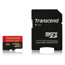 Transcend 8GB microSDHC Class 10 UHS-I (Ultimate) Transcend 8GB microSDHC Class 10 UHS-I (Ultimate)