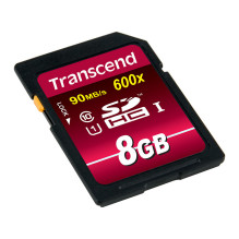 Transcend TS8GSDHC10U1 atminties kortelė Transcend TS8GSDHC10U1 atminties kortelė