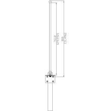 ALLNET Antenna 868MHz 6dbi Antenna (N-Female) Omnidirectional / Omnidirectional Beam ANT-868-6dbi-OMNI LORA HELIUM IoT ALLNET Antenna 868MHz 6dbi Antenna (N-Female) Omnidirectional / Omnidirectional Beam ANT-868-6dbi-OMNI LORA HELIUM IoT