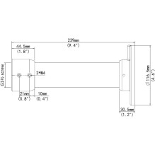 ALLNET Pendant mount / Ceiling mount for ALL-CAM2498-LEP ALLNET Pendant mount / Ceiling mount for ALL-CAM2498-LEP