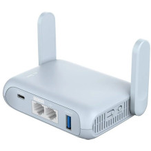 ALLNET belaidis AX 3000Mbit kišeninio dydžio maršrutizatorius namams ir kelionėms / WiFi klientas su OpenWRT