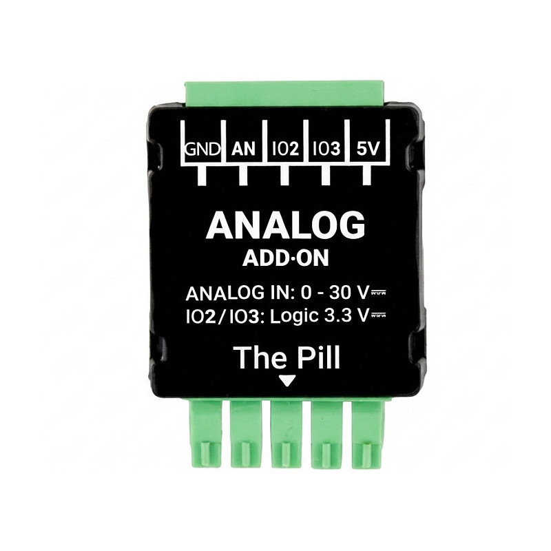 Shelly The Pill Analog 0-30 V Add-on