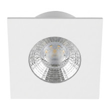 Synergy 21 LED recessed ceiling spotlight Helios white, square, neutral white