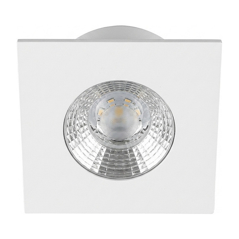 Synergy 21 LED recessed ceiling spotlight Helios white, square, neutral white