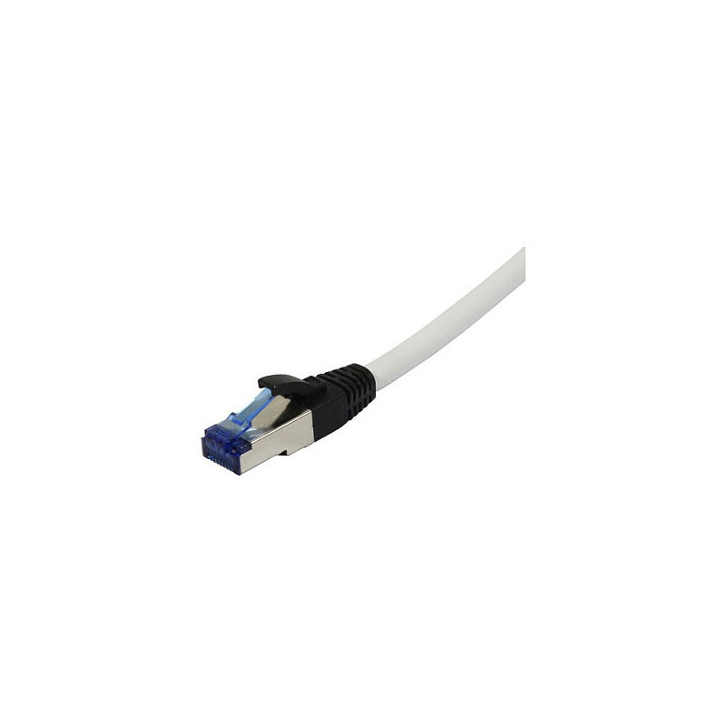 „Synergy21“ jungiamasis kabelis RJ45, CAT6A 500MHz, 0,25 m, baltas, S-STP(S / FTP), PUR(Superflex), skirtas naudoti lauk