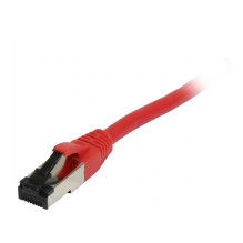 Synergy21 patch cable RJ45, CAT8.1 2000Mhz, 7.5m, red, S-STP(S / FTP), TPE / LSZH(SuperFlex), AWG26,