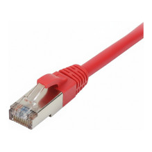 „Synergy21“ jungiamasis kabelis RJ45, CAT8.1 2000 MHz, 5 m, raudonas, S-STP(S / FTP), TPE / LSZH(SuperFlex), AWG26,