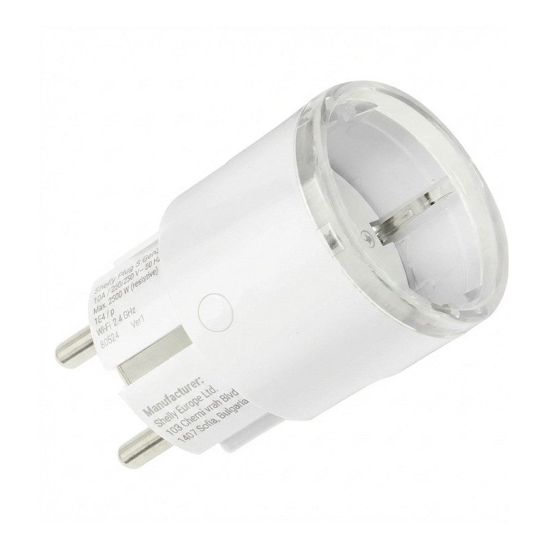 Shelly Plug Play Plug PM Gen3 White