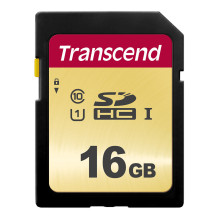 Transcend 16GB, UHS-I, SD