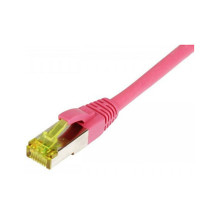 „Synergy21“ jungiamasis kabelis RJ45, CAT6A 500Mhz, 3m, rausvai raudonas, S-STP(S / FTP), TPE / LSZH(Ultraflex), AWG26, 