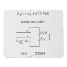 Shelly SHELLY_PBS_SW40 electrical relay Shelly SHELLY_PBS_SW40 electrical relay