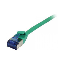 „Synergy21“ jungiamasis kabelis RJ45, CAT6A 500Mhz, 7,5 m, žalias, U / FTP, plonas apvalus skersmuo 3,8 mm, TPE (Superfl