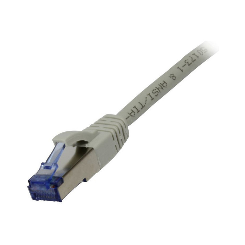 „Synergy21“ jungiamasis kabelis RJ45, CAT6A 500MHz, 1,5 m, pilkas, S-STP (S/FTP), testuotas komponentais (GHMT sertifiku