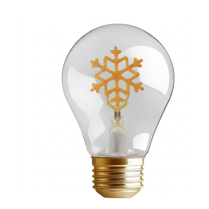 Synergy 21 LED Retrofit E40 Decorative Bulb Christmas Snowflake Rechargeable