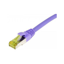 „Synergy21“ jungiamasis kabelis RJ45, CAT6A 500Mhz, 5 m, violetinis, S-STP(S / FTP), TPE / LSZH(Ultraflex), AWG26, su CA