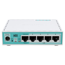 „Mikrotik hEX“ laidinis maršrutizatorius