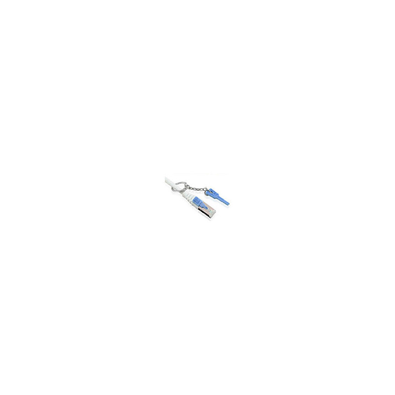 „Synergy21“ jungiamasis kabelis RJ45, CAT6A 500Mhz, 0,25 m, pilkas, S-STP(S / FTP), su užraktu, AWG26,