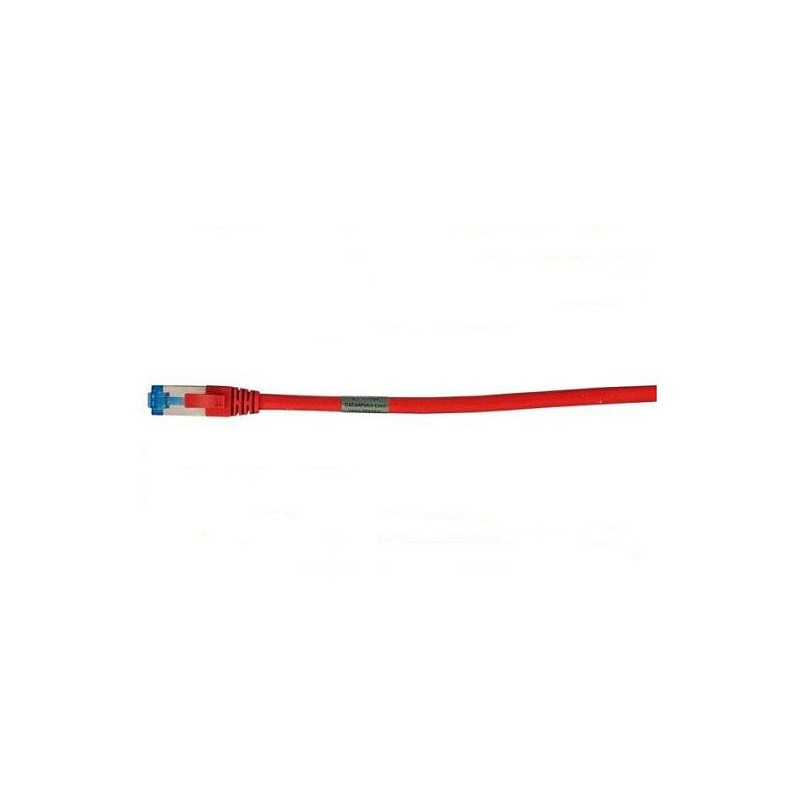 „Synergy21“ jungiamasis kabelis RJ45, CAT6A 500Mhz, 0,15 m, raudonas, S-STP(S / FTP), AWG26, LSZH,