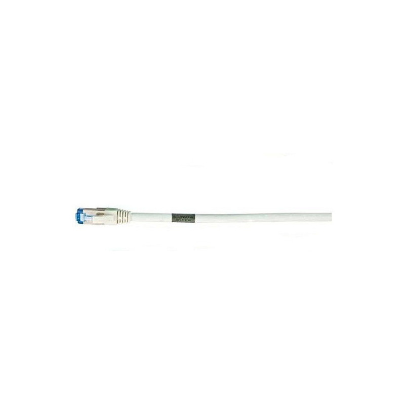 Synergy21 patch cable RJ45, CAT6A 500Mhz, 0.15m, white, S-STP(S / FTP), AWG26, LSZH,