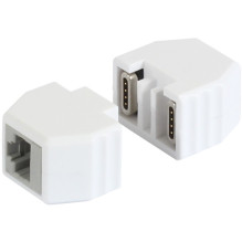 ALLNET TP-TP coupler CAT6A socket 1:1 8-pin RJ45 magnetic locking coupler 50-piece bulk set drop socket PoE capable up t ALLNET TP-TP coupler CAT6A socket 1:1 8-pin RJ45 magnetic locking coupler 50-piece bulk set drop socket PoE capable up t