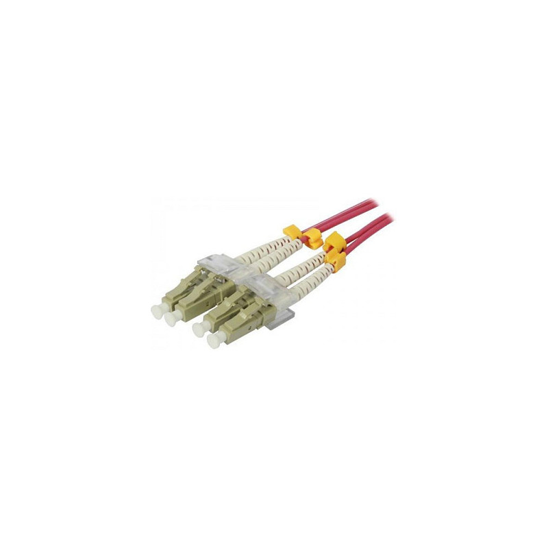 Synergy21 fiber optic 2-fiber patch kit. 0.25mtr.LC-LC, 50 / 125um,OM4, AD 2mm,