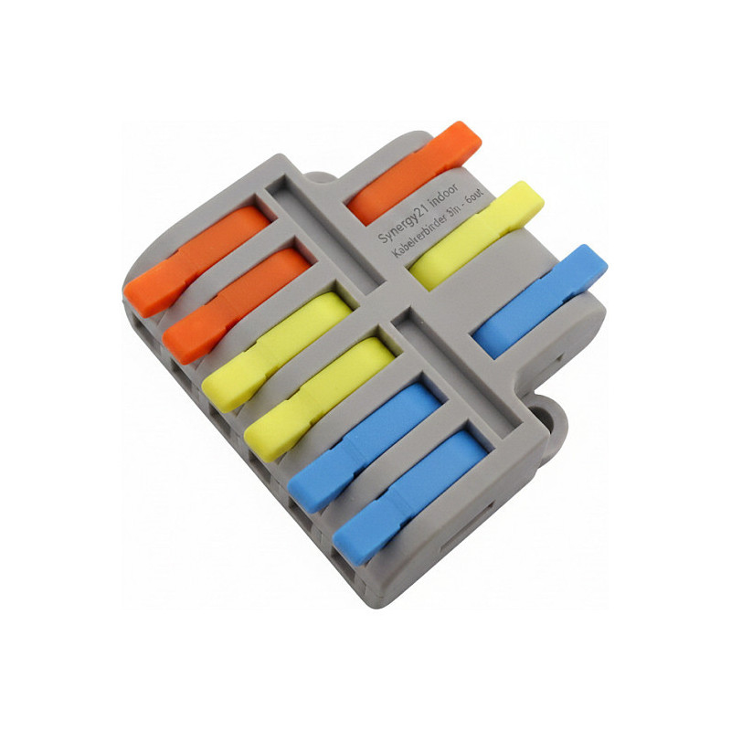 Synergy21 indoor cable connector 3in - 6out