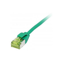 „Synergy21“ jungiamasis kabelis RJ45, CAT6A 500MHz, 0,15 m, žalias, U/FTP, plonas apvalus skersmuo 3,8 mm, TPE/LSZH (Sup