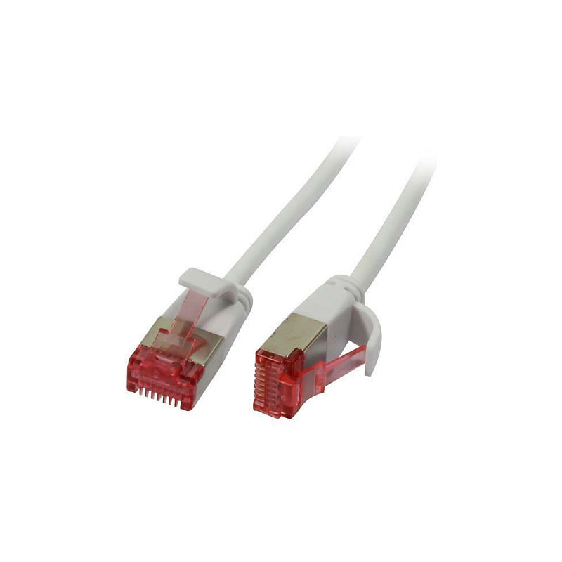 „Synergy21“ jungiamasis kabelis RJ45, CAT6 250Mhz, 1,5 m, baltas, U / FTP, plonas apvalus, d 3,6 mm,