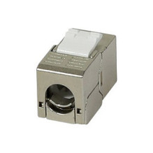 „Synergy21 Keystone“ modulis, TP lizdas (RJ45), CAT6A, 500MHz, trumpas, su kabelio spaustuku