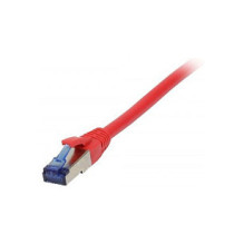 „Synergy21“ jungiamasis kabelis RJ45, CAT6A 500Mhz, 0,5 m, raudonas, S-STP(S / FTP), TPE / LSZH(Superflex), AWG26,