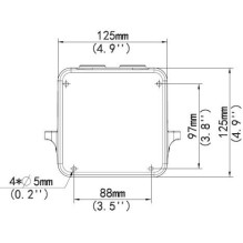ALLNET Wallmount with Junctionbox / wall mounting for ALL-CAM2495-LVEFN ALLNET Wallmount with Junctionbox / wall mounting for ALL-CAM2495-LVEFN