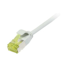 „Synergy21“ jungiamasis kabelis RJ45, CAT6A 500Mhz, 10 m, pilkas, U / FTP, plonas apvalus skersmuo 3,8 mm, TPE / LSZH (S