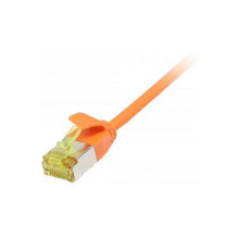 „Synergy21“ jungiamasis kabelis RJ45, CAT6A 500Mhz, 2 m, oranžinis, U / FTP, plonas apvalus d 3,8 mm, TPE / LSZH (Superf