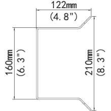 ALLNET Cornermount / Ceiling Mount Corner Adapter for ALL-CAM2498-LEP ALLNET Cornermount / Ceiling Mount Corner Adapter for ALL-CAM2498-LEP