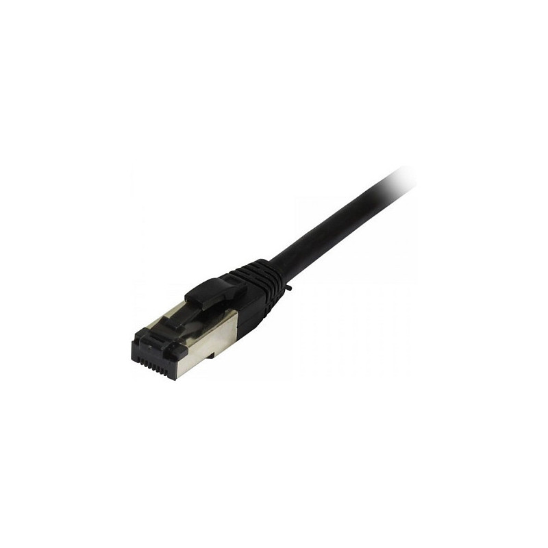 „Synergy21“ jungiamasis kabelis RJ45, CAT8.1 2000 MHz, 3 m, juodas, S-STP(S / FTP), TPE(Ultra SuperFlex), AWG26,