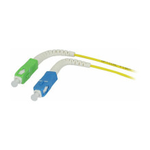 Synergy21 fiber optic patch cable, 2m, SC-SC (APC), 9/125u, OS2, G657A2, OD 2mm, flexible strain relief sleeve