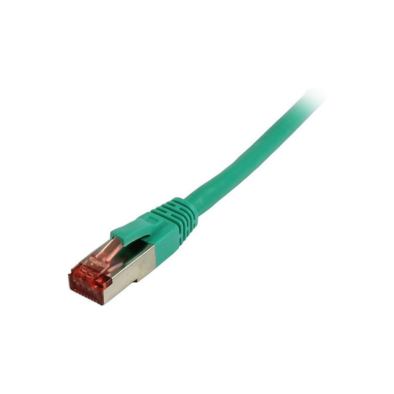 „Synergy21“ jungiamasis kabelis RJ45, CAT6 250Mhz, 0,15 m žalias, S-STP(S/FTP), TPE/LSZH(Superflex),,