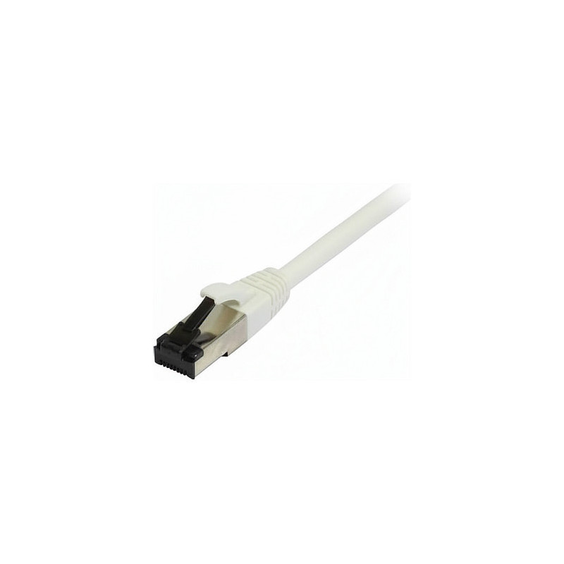 „Synergy21“ jungiamasis kabelis RJ45, CAT8.1 2000 MHz, 3 m, baltas, S-STP(S / FTP), TPE / LSZH(SuperFlex), AWG26,
