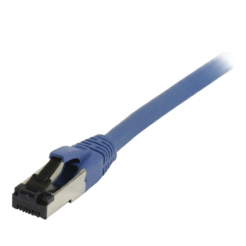 „Synergy21“ jungiamasis kabelis RJ45, CAT8.1 2000 MHz, 0,15 m, mėlynas, S-STP(S / FTP), TPE / LSZH(SuperFlex), AWG26,