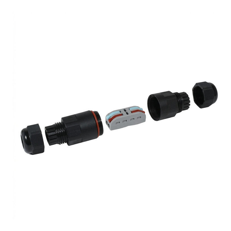 Synergy21 Outdoor Cable Connector IP68 1:1 with 2-way terminal