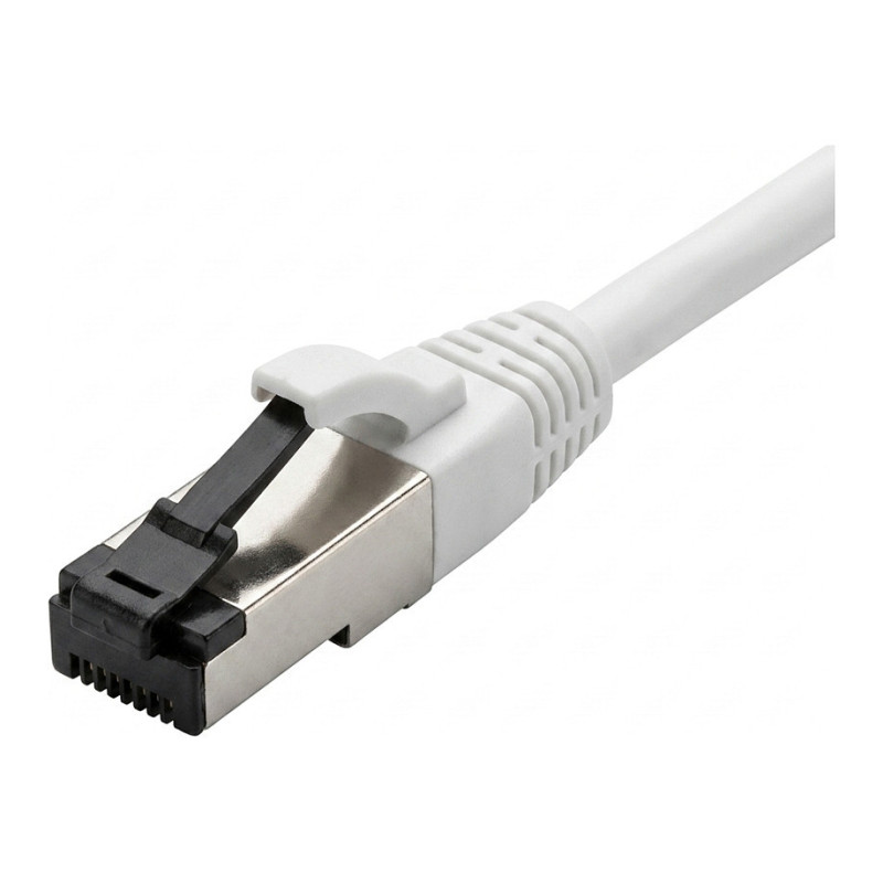 Synergy21 patch cable RJ45, CAT8.1 2000Mhz, 0.15m, white, S-STP(S / FTP), TPE / LSZH(SuperFlex), AWG26,