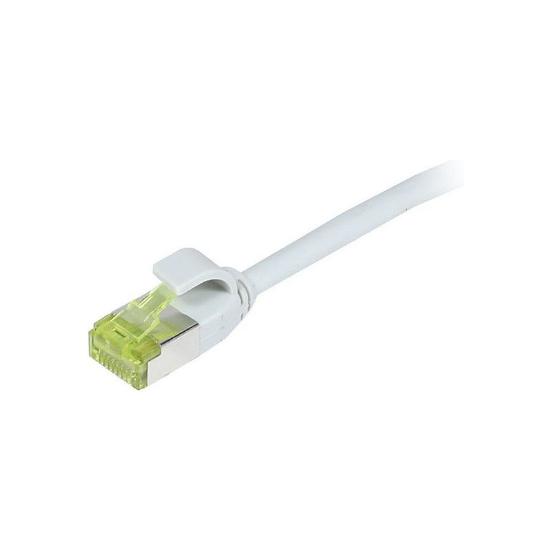 „Synergy21“ jungiamasis kabelis RJ45, CAT6A 500Mhz, 2 m, pilkas, S-STP(S / FTP), plonas apvalus d 4,5 mm, TPE / LSZH(Sup